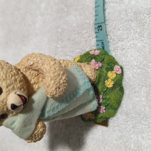 Snuggle I Want To Be Your Snuggle Bear Resin Figurine - Vintage 1998 - Picture 10 of 10